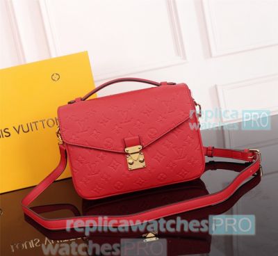 High Quality Replica L---V Red Monogram Empreinte Leather Bag